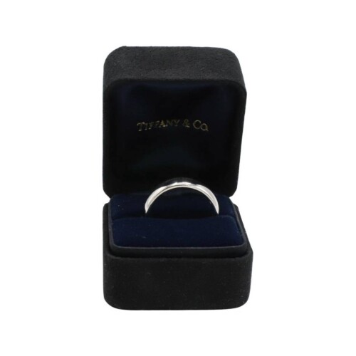 Tiffany & Co. Platinum Wedding Band Ring 6MM 1999