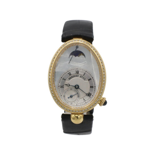 Breguet Reine De Naples 18 Karat Yellow Gold & Diamond 8908 Wrist Watch